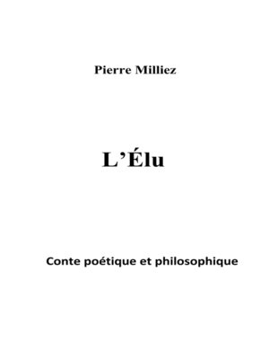 cover image of L'élu